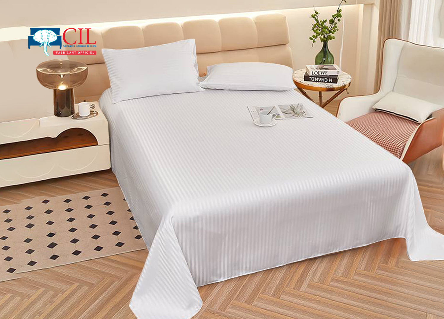 Pack draps - 3 places