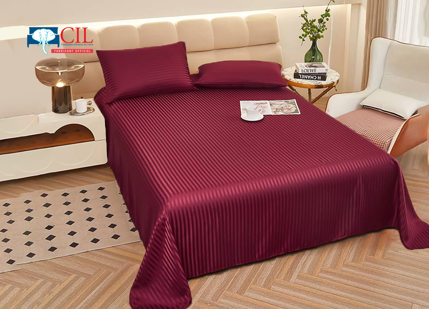 Pack draps - 3 places