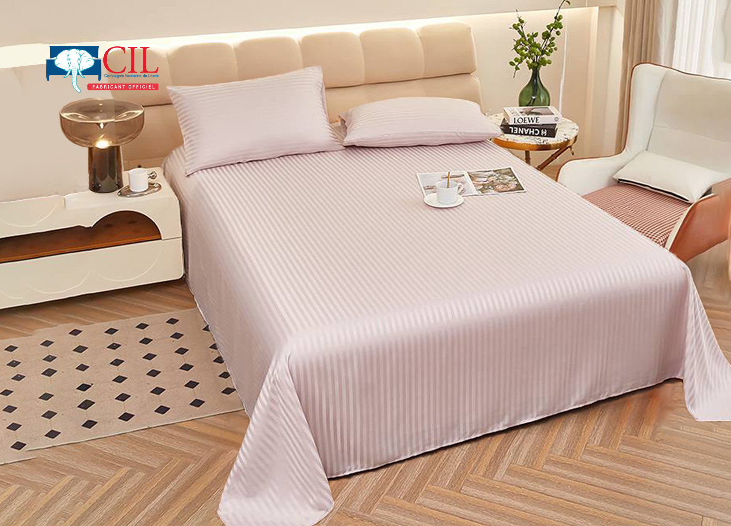 Pack de draps - 2 places