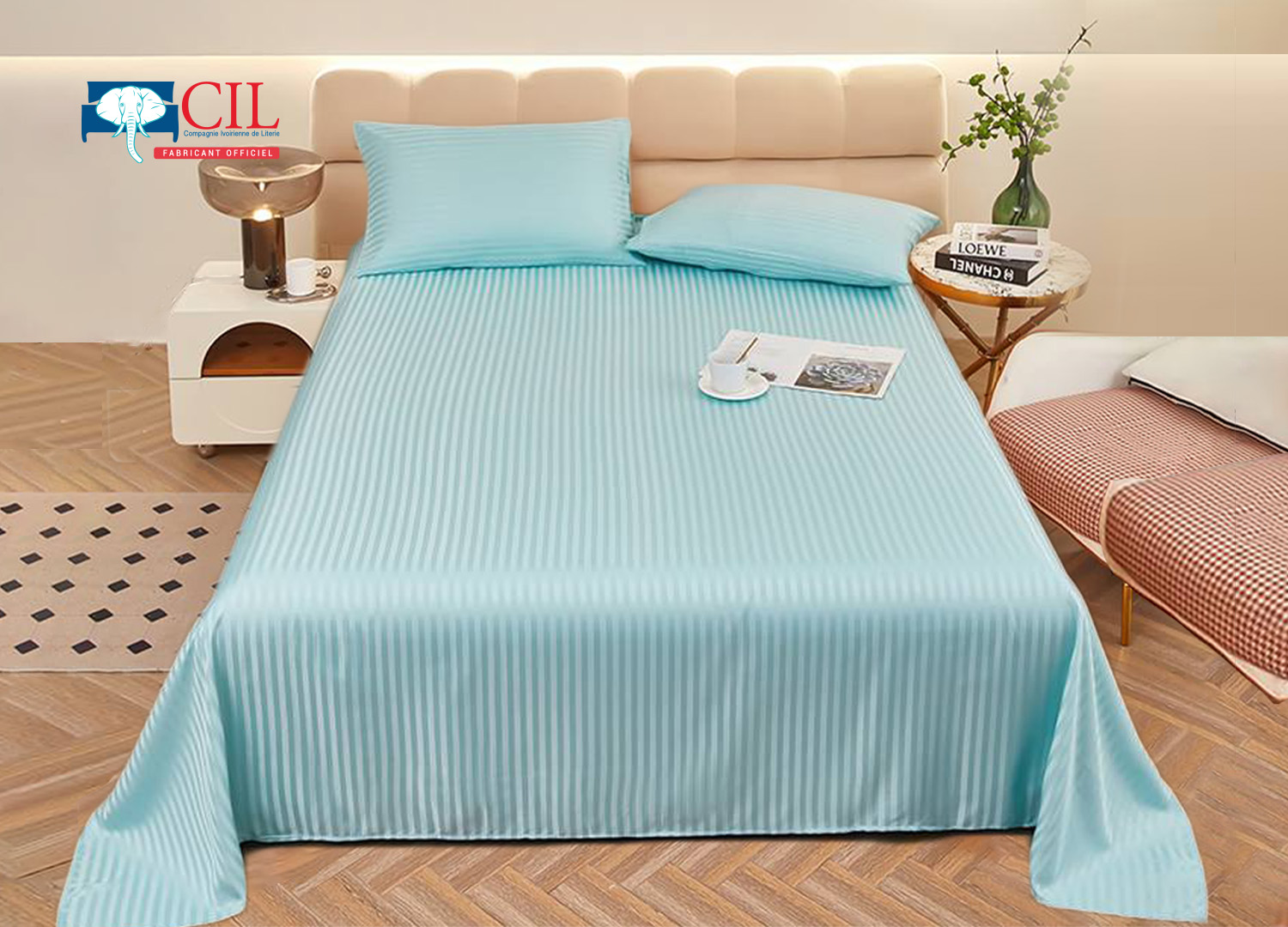 Pack de draps - 2 places