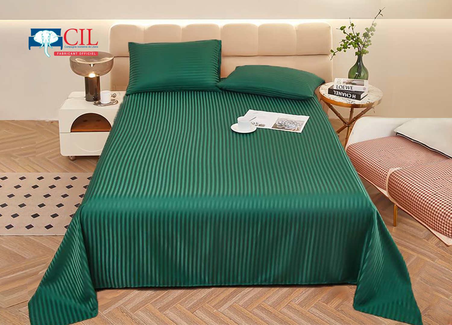 Pack de draps - 2 places