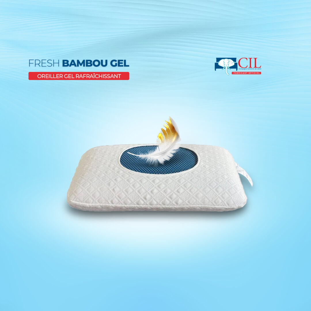 Oreiller FRESH BAMBOU GEL rafraîchissant – CIL