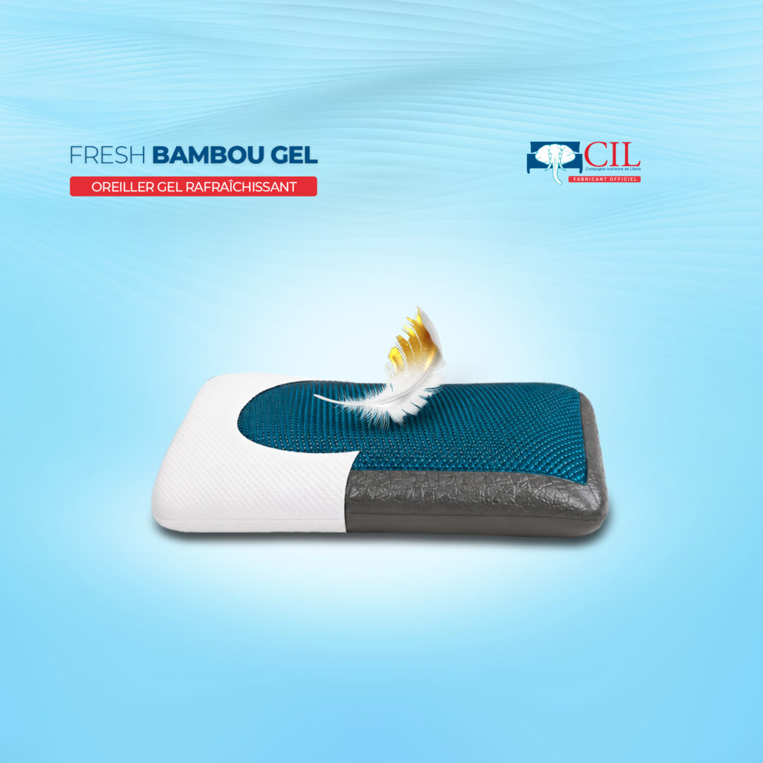 Oreiller gel rafraîchissant FRESH BAMBOU GEL – CIL