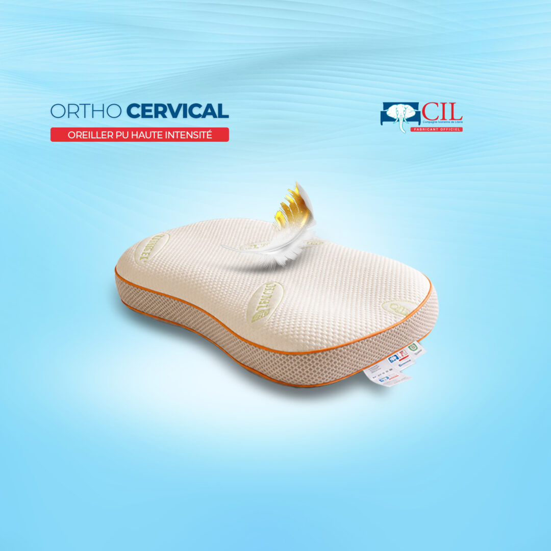 Oreiller ORTHO CERVICAL vue côté – CIL