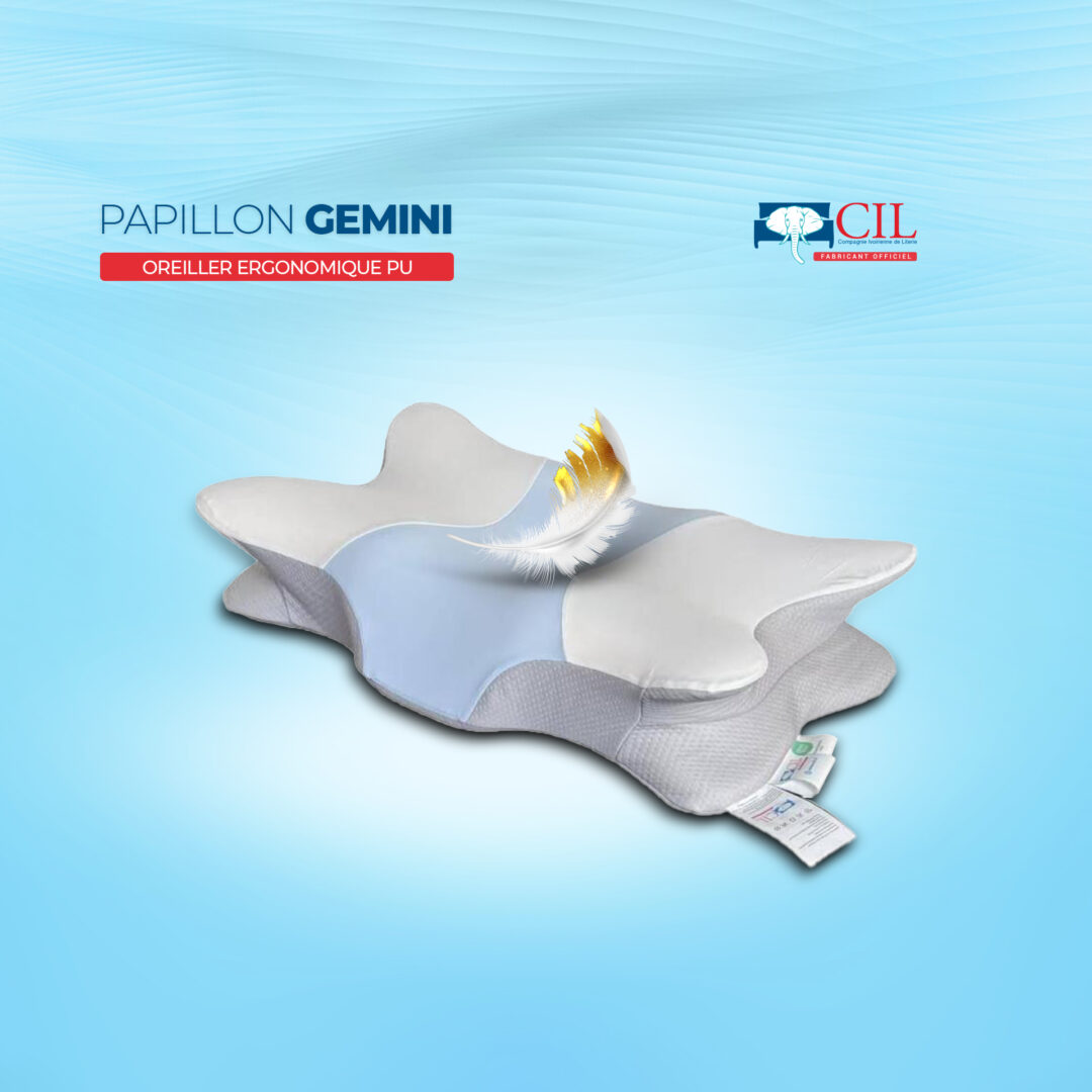 Oreiller PAPILLON GEMINI design papillon PU – CIL