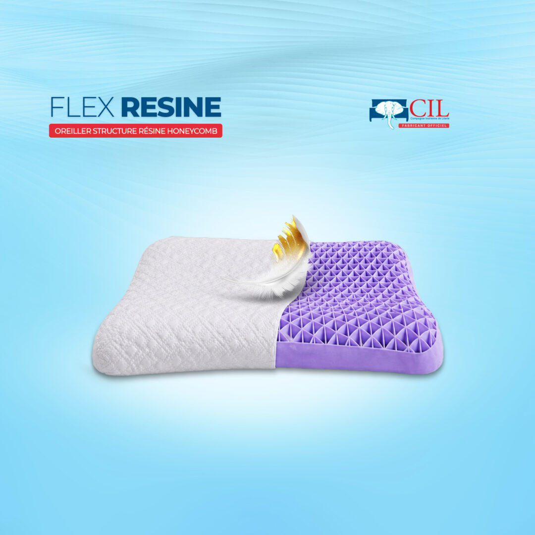 Oreiller FLEX RÉSINE structure Honeycomb – CIL